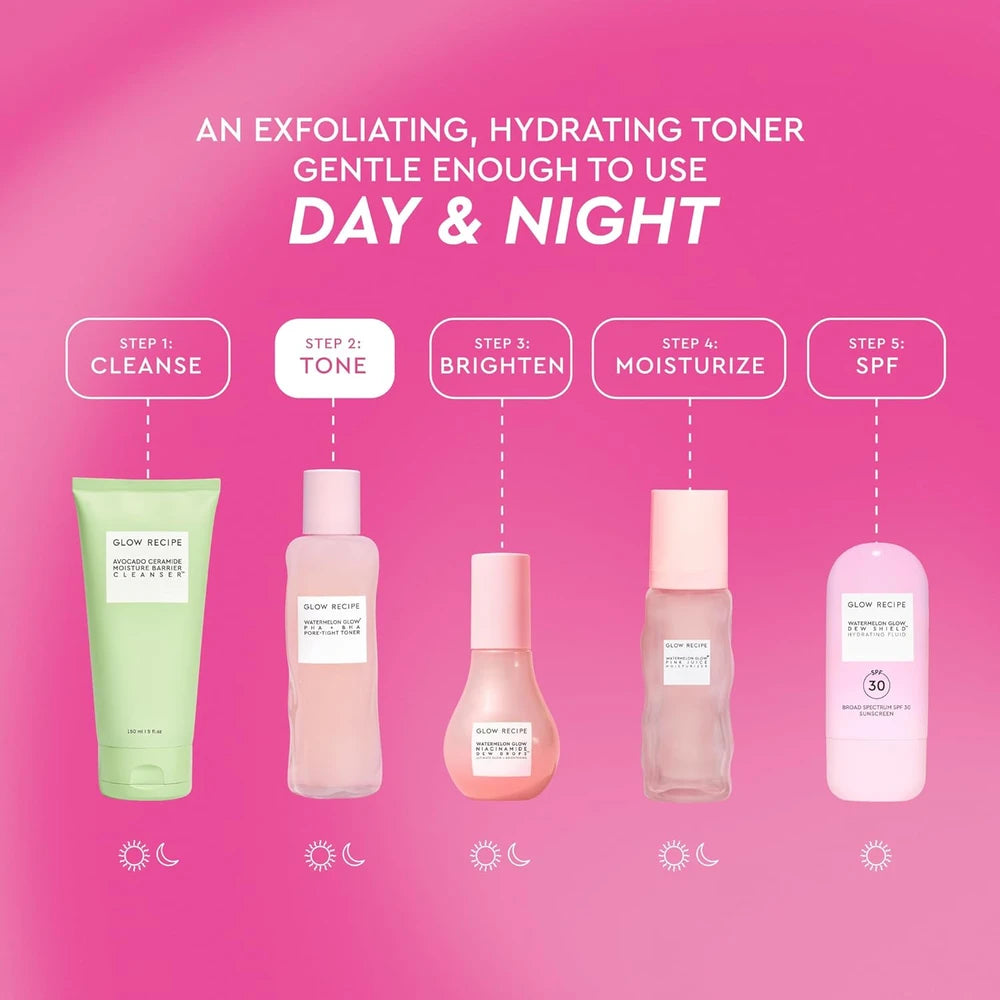 Glow Recipe Watermelon PHA + BHA Toner
